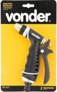 Esguicho Metálico Para Jardim Tipo Pistola da Vonder no site Lollatabo.com.br