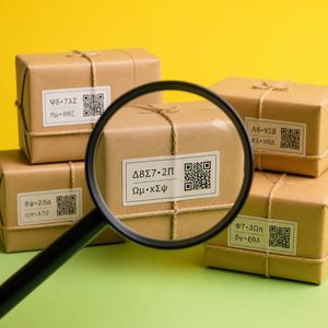 Imagem mostrando vários pacotes de produtos para serem analisados com uma lupa. Ilustra o acesso a página de analise (review) de produtos em www.leveintegral.com.br