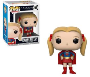 Boneco Funko Super Girl lancado para a serie de TV Friends com link de compra para a Amazon pelo site Lollatabo
